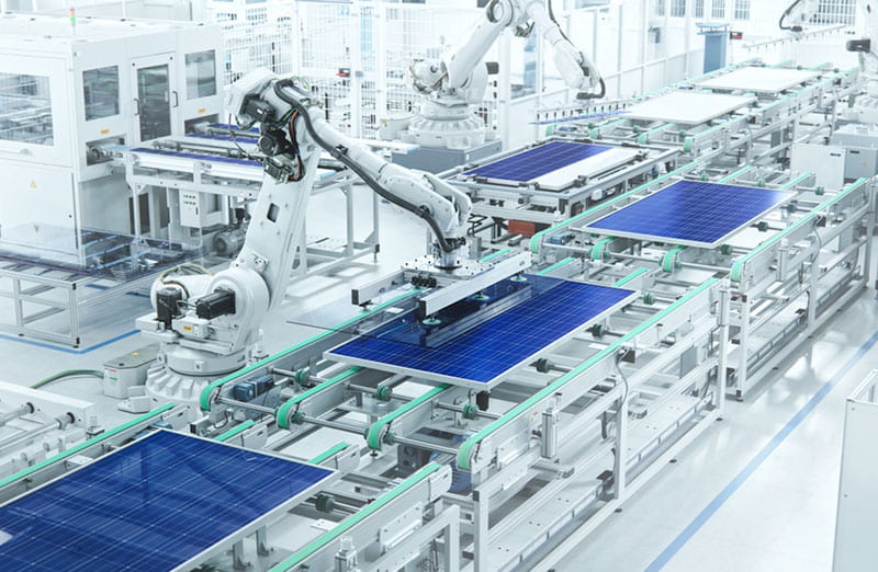 Image of working robot airms