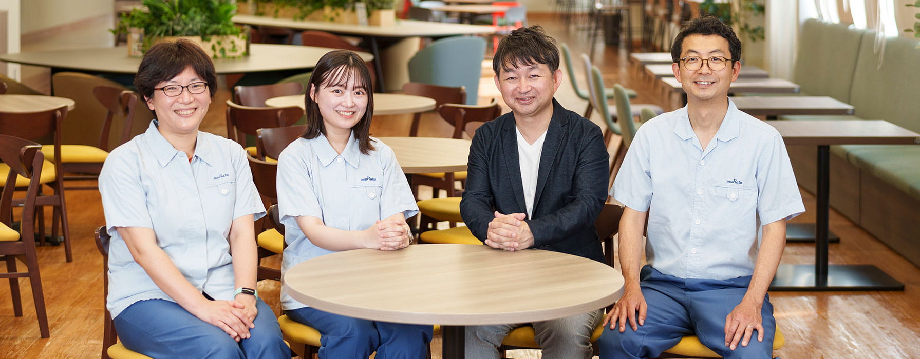 開発者たちの写真